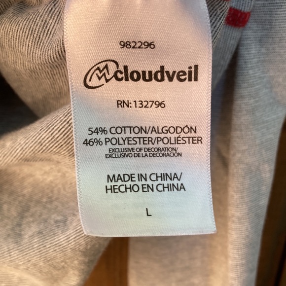 Cloudveil Mens 1/4 zip base layer - Picture 5 of 7